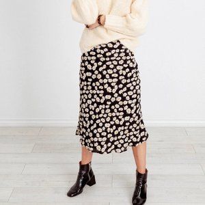 Rails black dasies rayon skirt MD